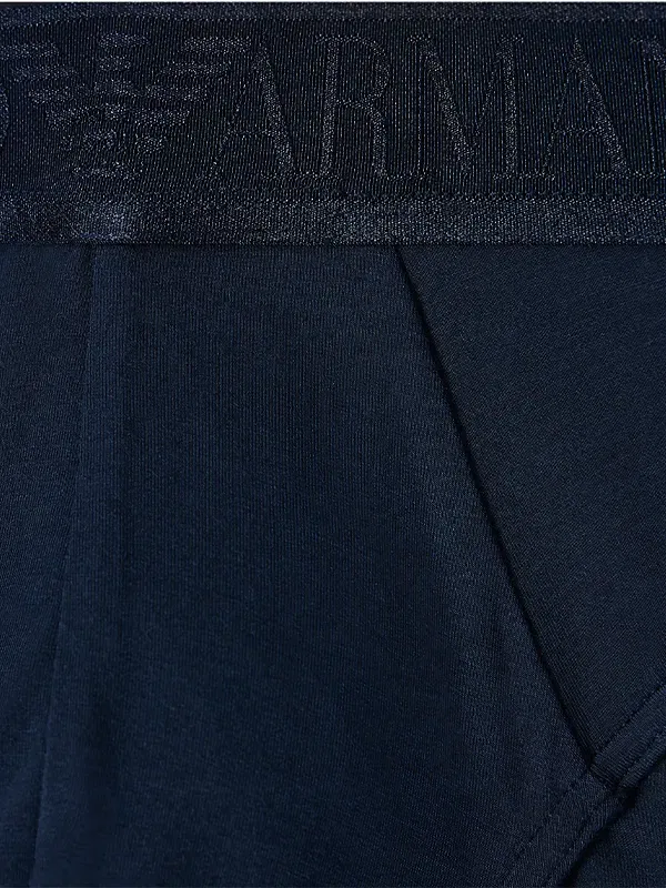 Slip de modal Emporio Armani Azul Marino