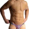 Tanga hombre Manstore M800 Estampado Neon Leo
