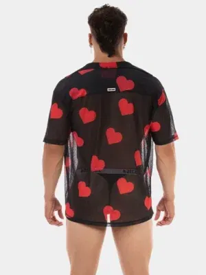 Camisa Barcode Berlin Hearts Negra