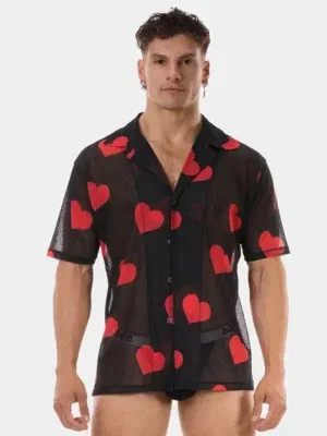 Camisa Barcode Berlin Hearts Negra