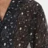 Camisa Barcode Berlin Paisley Negra
