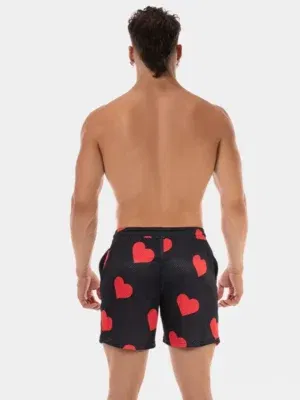 Short Barcode Berlin Hearts Negro