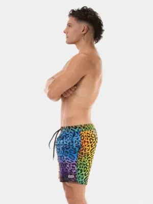 Short Estampado Leopardo Leo