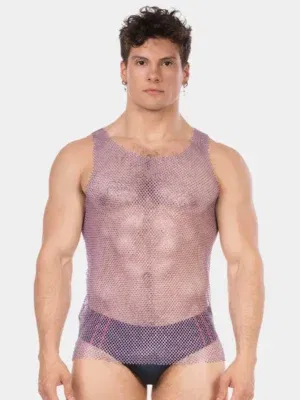 Camiseta de tirantes con strass brillante Blitzy Purple