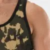 Camiseta de tirantes de camuflaje