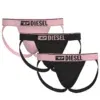 Pack 3 Suspensorios Diesel E7300 Negro y Rosa