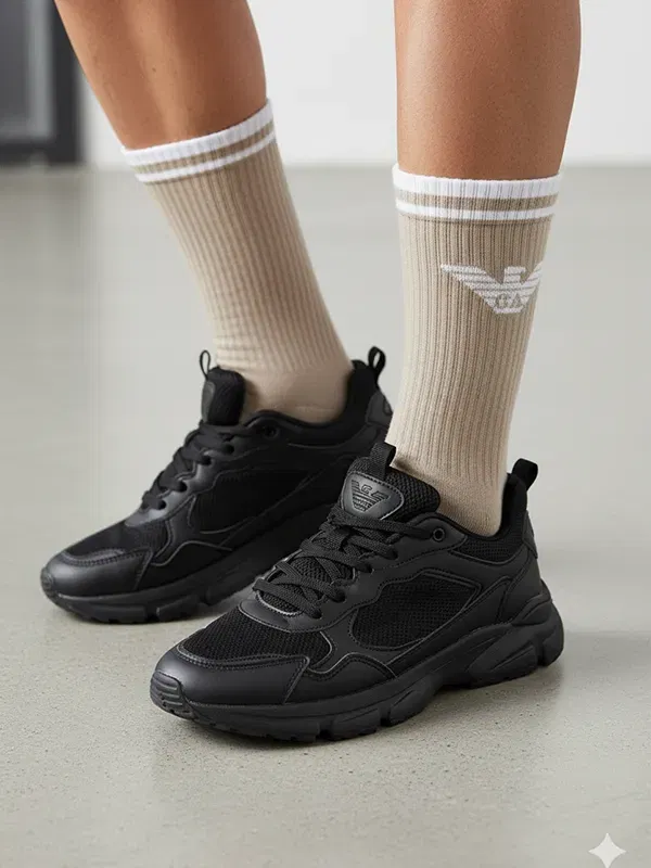 Pack 3 pares de calcetines Emporio Armani Sponge