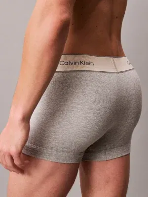 Pack 3 Bóxers Calvin Klein Heritage Cotton Stretch