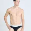 pack 3 slips calvin klein icon 2VI con cinturilla blanca
