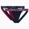 Pack 2 Suspensorio Emporio Armani AF10778 Rojo y Azul