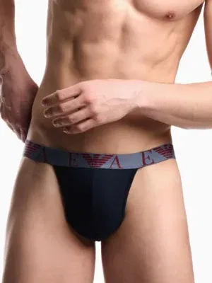 Pack 2 Suspensorio Emporio Armani AF10778 Rojo y Azul