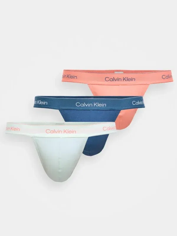 Pack 3 Tangas Calvin Klein Icon Cotton Stretch  2V7