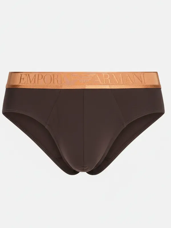 Slip de modal marron de Emporio Armani