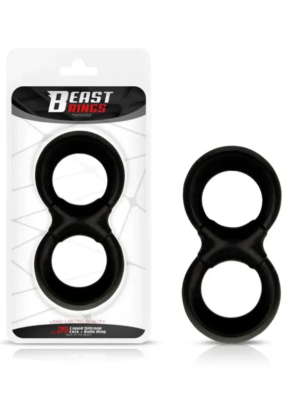 Beast Rings Doble Silicona Líquida 25mm br-194