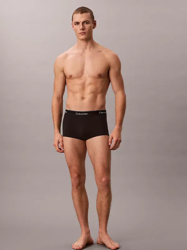 Pack de 3 bóxers ajustados de tiro bajo - Icon Cotton Stretch