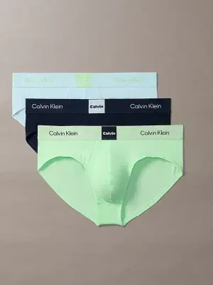 Pack 3 slips hombre de algodón Calvin Klein Icon Logo 3U3
