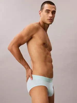 Pack 3 slips hombre de algodón Calvin Klein Icon Logo 3U3