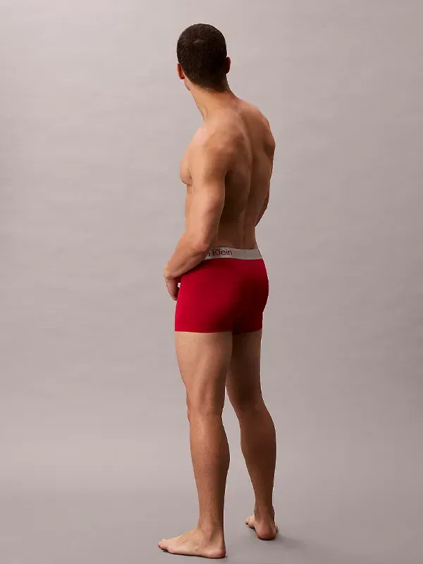 Pack 3 Boxers Calvin Klein Microfibra 0GU Negro/Gris/Rojo