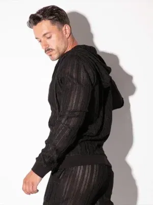 Sudadera Oasis de jacquard calado