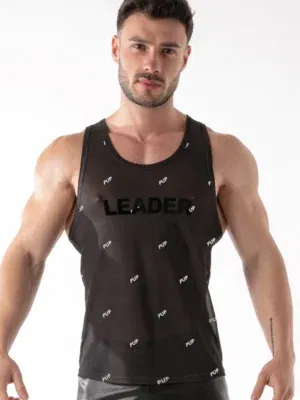 Camiseta de tirantes Leader Id Semi Transparente