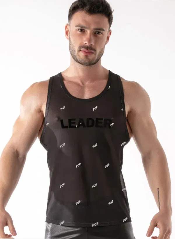 Camiseta de tirantes Leader Id Semi Transparente
