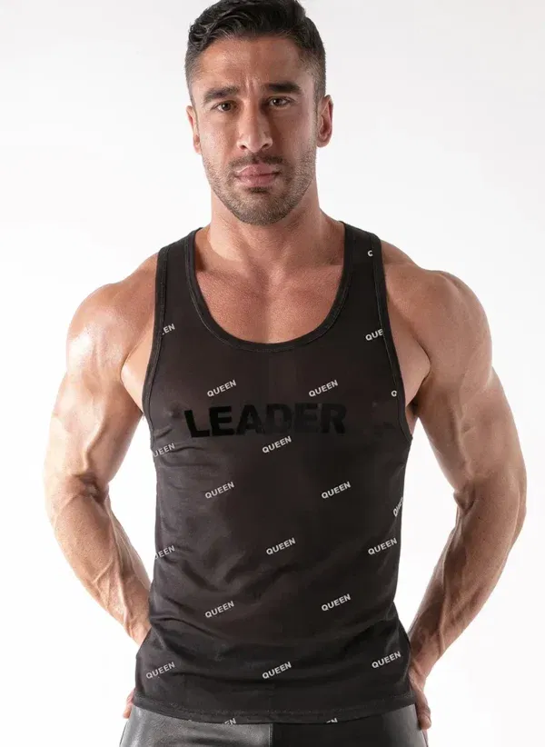 Camiseta de tirantes Leader Id Semi Transparente