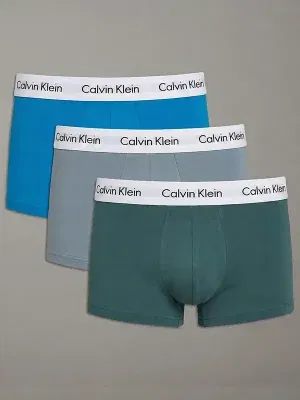 Pack 3 Boxer Hombre Calvin Klein Cotton Stretch