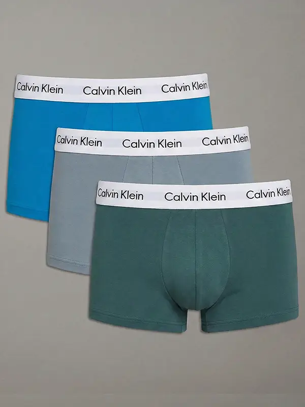 Pack 3 Boxer Hombre Calvin Klein Cotton Stretch