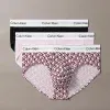 Slip para hombre pack 3 Icon rosa/negro Calvin Klein