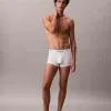 Boxer hombre blanco pack 3 Cotton Stretch Calvin Klein