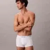 Boxer hombre blanco pack 3 Cotton Stretch Calvin Klein