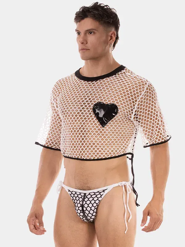 Crop Top Hombre Barcode Berlin Ruli