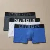 Pack 3 bóxers Intense Power algodón CK azul-gris-blanco