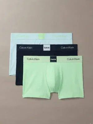 Pack 3 boxers hombre de algodón Calvin Klein Icon Logo 3U3