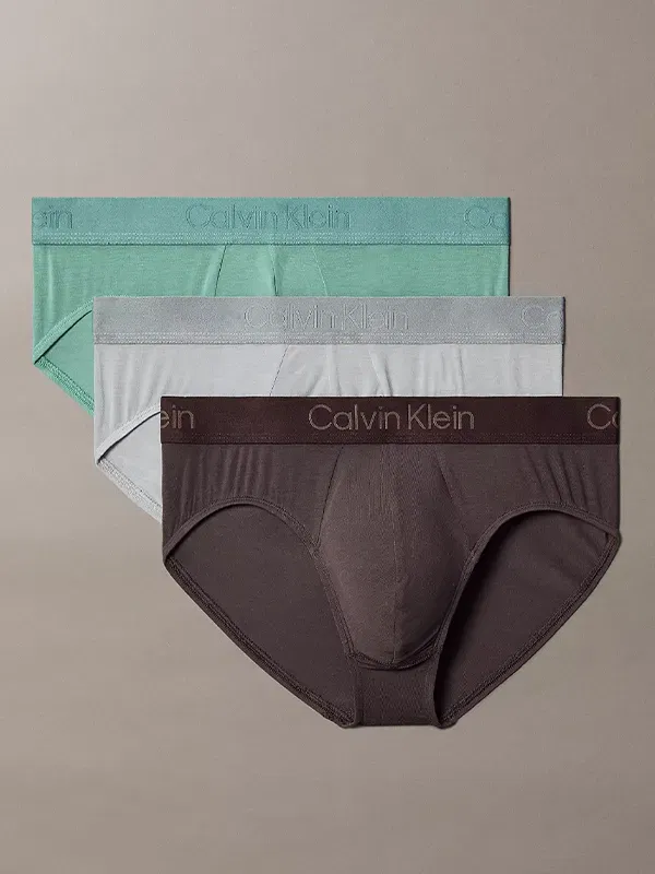 Pack 3 slips Calvin Klein de Modal Ultra Suave ZY1