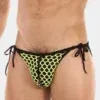 Slip Hombre con lazos Barcode Berlin Roso Amarillo-Negro