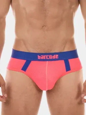 Slip Rosa Hombre Barcode Berlin Sonny