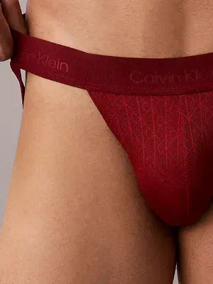 Suspensorio Calvin Klein Microfibra Lace Wine
