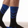 calcetines locker gear command socks negro azul largos fetish suela reforzada