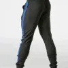 Jogger mesh hombre negro azul con cremallera | Locker Gear