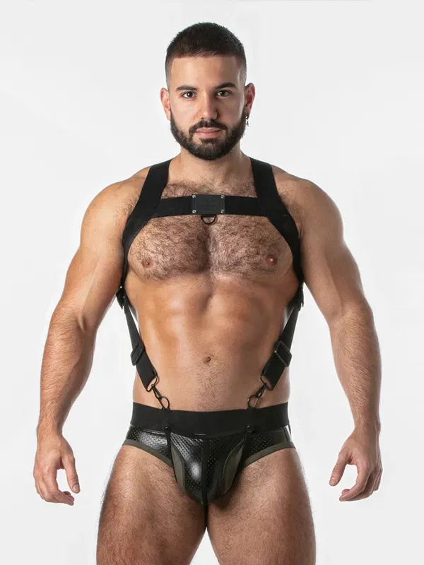 Arnés para hombre Rub It Khaki ajustable – Locker Gear