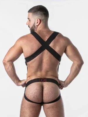 Arnés para hombre Rub It Rojo ajustable – Locker Gear