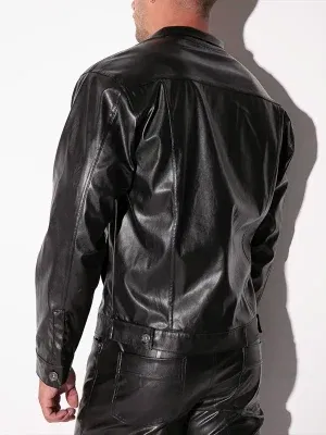 Chaqueta efecto cuero Code 22