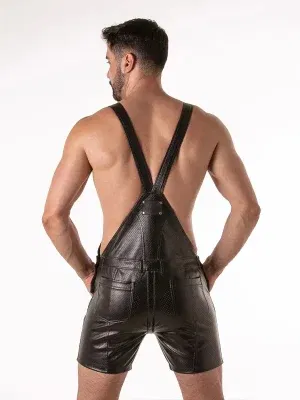 Peto cuero sintético negro cremallera triple Locker Gear