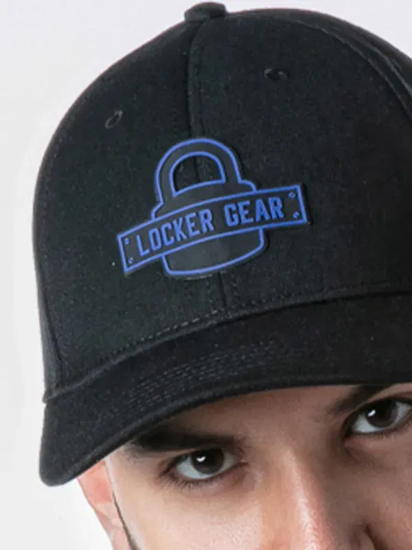 gorra locker gear padlock negro khaki logo candado