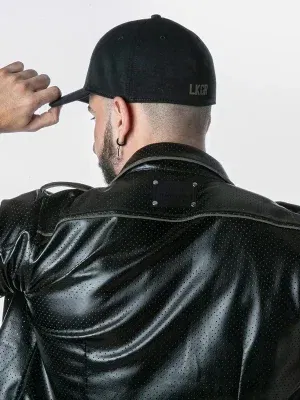 gorra locker gear padlock negro khaki logo candado