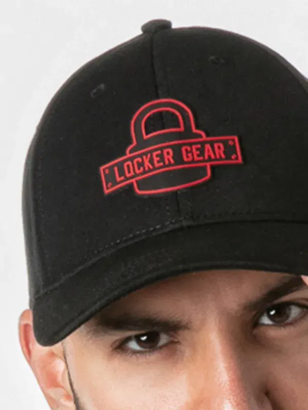 gorra locker gear padlock negro khaki logo candado