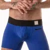 Boxer Con Cremallera Trasera Locker Gear LK0133 Azul