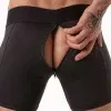 Boxer Con Cremallera Trasera Locker Gear LK0133 Negro