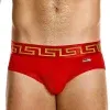 Slip Suspensorio Modus Vivendi Meander Rojo